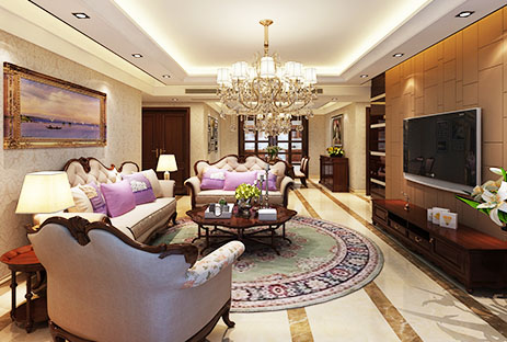 華潤新江灣九里 歐式風格 